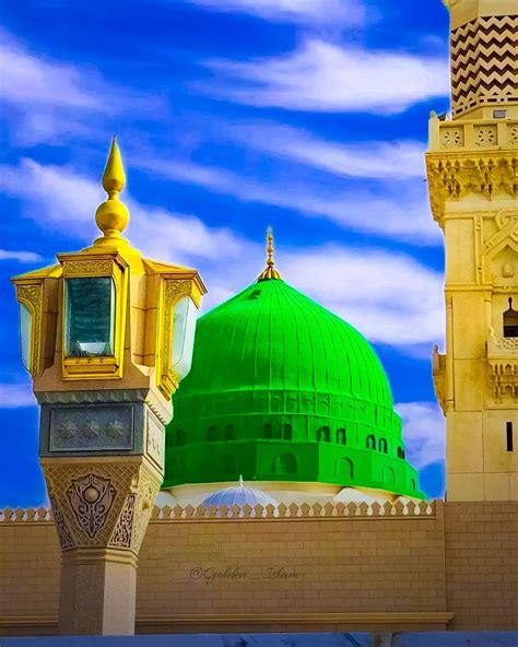 Madina Shareef Gumbad E Khazra Hd Image Best Islamic Picture