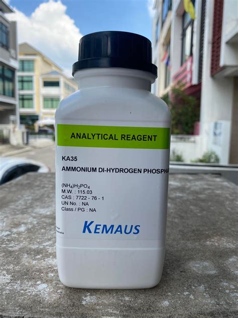 Ammonium Dihydrogen Phosphate Ar Grade Kemaus