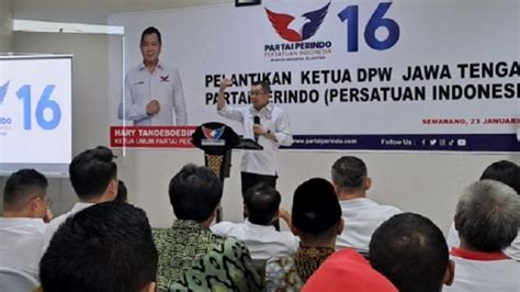 Raih Target Pemilu Ht Minta Semua Kader Partai Perindo Bergerak