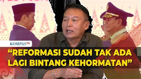 TB Hasanuddin Kritik Pemberian Gelar Jenderal Kehormatan Ke Prabowo