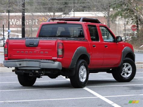 Aztec Red Nissan Frontier Xe V Crew Cab Photo