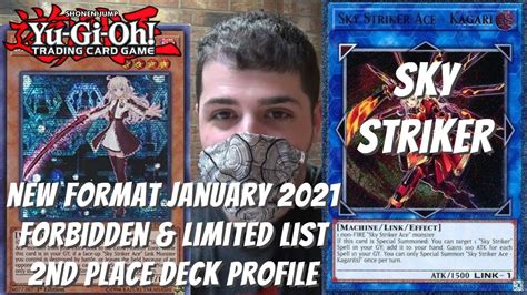 Yugioh New Format January 2021 Locals 2nd Place Deck Profile Sky