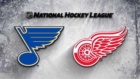 Detroit Red Wings Vs St Louis Blues