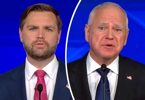 Best Moments And Memes From The Vp Debate Between Tim Walz And Jd Vance