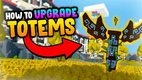 How To Upgrade Totems In Roblox Islands Skyblock Youtube