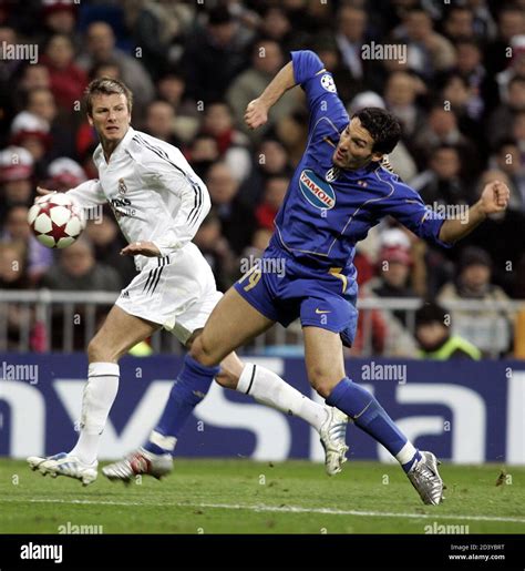 Santiago Bernabeu Gianluca Zambrotta Hi Res Stock Photography And