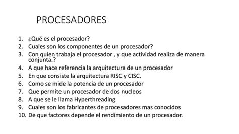 Funvionamiento De Un Equipo De Computo O Partes De La Computadora Ppt