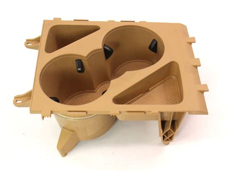 Center Console Cup Holder Insert 07 10 Vw Passat B6 Beige Genuine 3c0