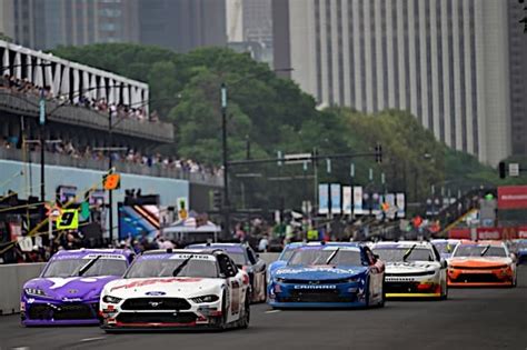 Cole Custer Wins Rain-Shortened Xfinity Race at Chicago