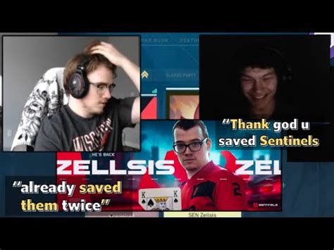 Sinatraa Reaction To Sen Zellsis Saying He Saved Sentinels Youtube