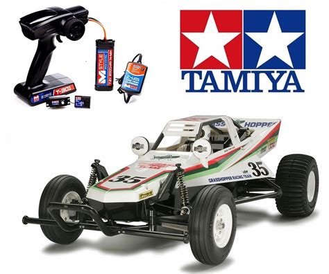 Lowest Price Bundle Tamiya The Grasshopper Rc Car Kit Complete