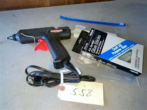Craftsman Hot Glue Gun Crimson Circle Garage Duck Soup Auctions