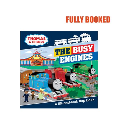 Thomas Friends Busy Engines Lift The Flap Book Board Book Shopee