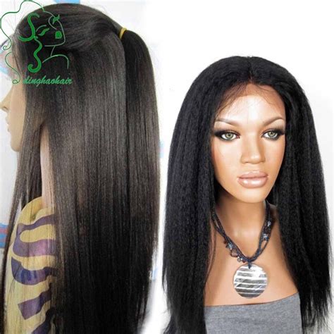 Silk Top Full Lace Wigs Silk Base Lace Front Wig Italian Yaki U Part