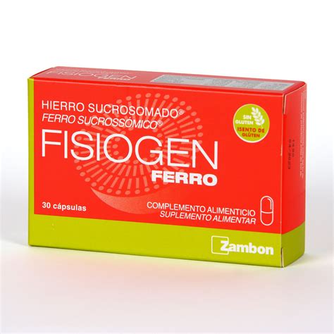 Fisiogen Ferro 30 Cápsulas Farmacia Jiménez