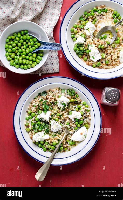 Fregola Pasta Top View Hi Res Stock Photography And Images Alamy