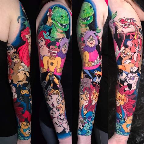 Details 63+ disney sleeve tattoo super hot - in.cdgdbentre