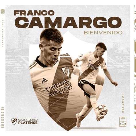 PLATENSE A LO ANCHO On Twitter Franco Camargo Es El 11 Refuerzo De