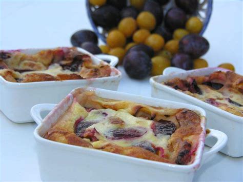 Clafoutis Quetsches Et Mirabelles Recette Ptitchef