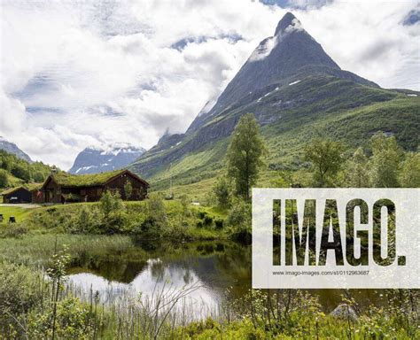 High Valley Innerdalen With Lake Mountains Mountain Peak