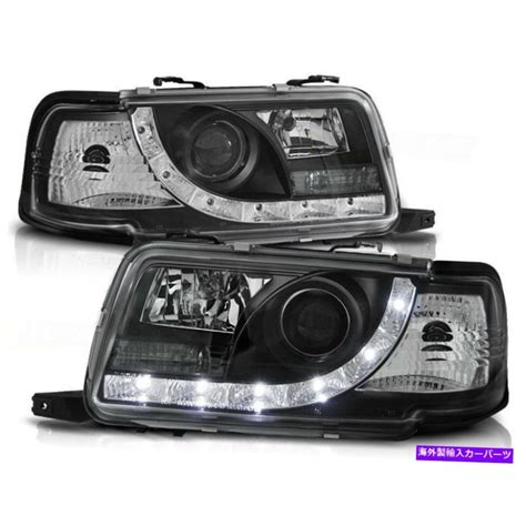 Us Audi B Led Drl Black Finish