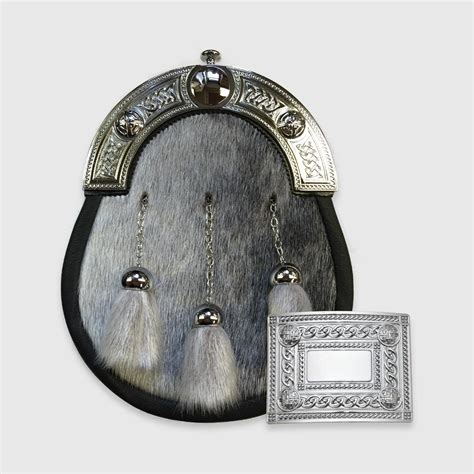 Seal Skin Sporran And Buckle Artisans Of Scotland