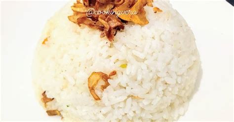 Resep Nasi Uduk Simple Rice Cooker Khas Betawi Oleh Cooking Vera Cookpad