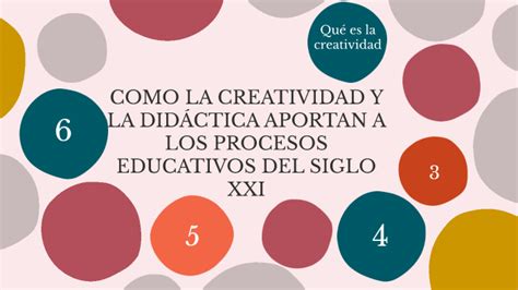 Como La Creatividad Y La Didactica Aportan A Los Procesos Educativos