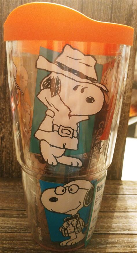 Snoopy Peanuts Tervis Tumbler Etsy