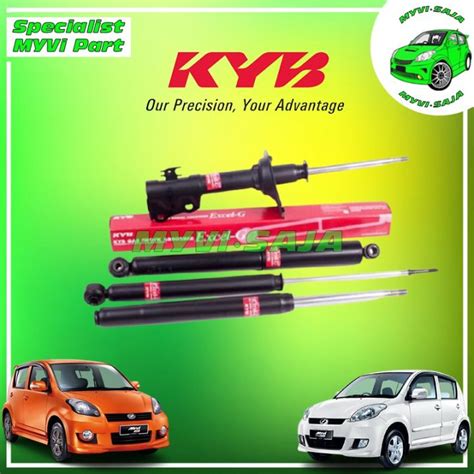 Perodua Myvi Kyb Shock Absorber Front Rear Pcs Gas