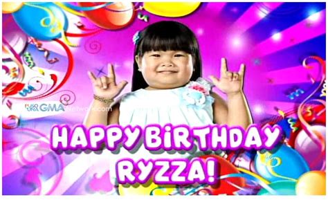 The Big Stars Greet Ryzza On Her Birthday The Ryzza Mae Show Tv