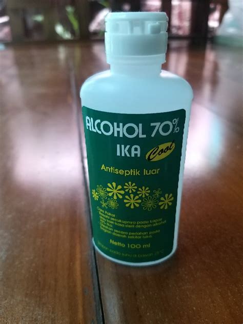 ALKOHOL 70 IKA COOL 100ml ALKOHOL IKA Antiseptik Luar ALCOHOL