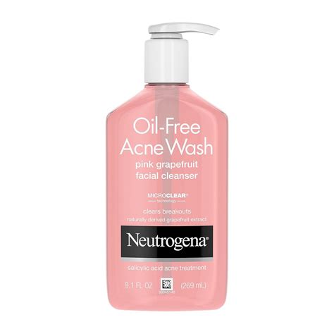Amazon.com: Neutrogena Oil-Free Salicylic Acid Pink Grapefruit Pore ...