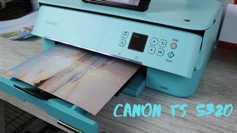 Canon TS5320 Unboxing Setup Review YouTube