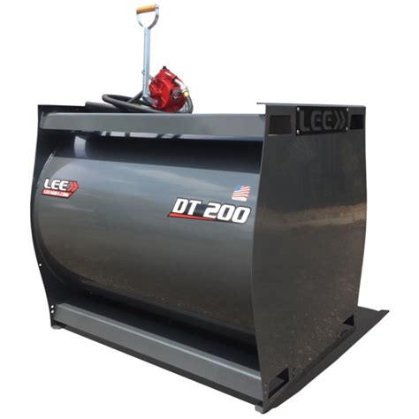 Lee Dt200 200 Gallon Diesel Fuel Tank With 13gpm Pump Gray For Sale Online Ebay