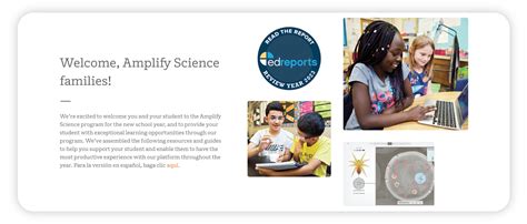 Amplify Amplify Science Program Highlights