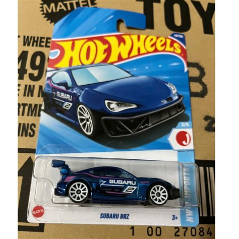 LeHuong Diecast Xe mô hình Hot Wheels Subaru BRZ Màu Xanh Dương Shopee Việt Nam