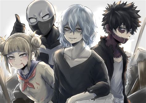 Toga Himiko Dabi Shigaraki Tomura And Twice Boku No Hero Academia