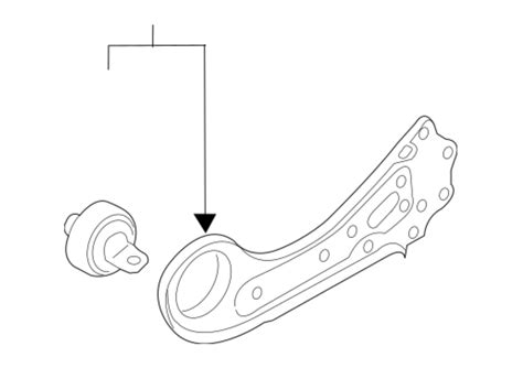 FABRICANTE DE EQUIPOS ORIGINALES 55280 2S800 BRAZO ASSY RR BRAZO