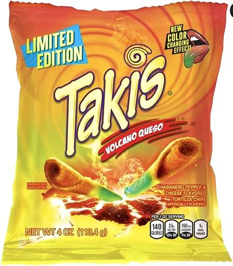 Takis Volcano Queso 4oz Amazon Ca Grocery Gourmet Food