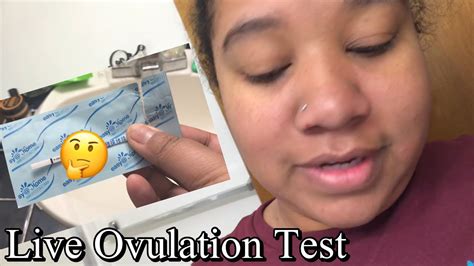 Live Ovulation Test Cycle Day Ttc With Tey Youtube