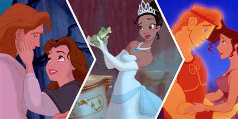 Disney: Ranking Top 10 Animated Kiss Scenes, From Worst To Best