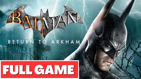 Batman Arkham Asylum Gameplay Walkthrough Full Game No Commentary