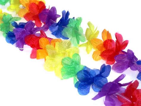 hier günstig kaufen Gay Pride Regenbogen Hawaikette Spexter