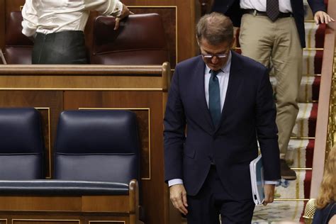 Congreso español rechaza por segunda vez al líder conservador y abre un