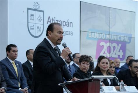 PRESENTAN PEDRO RODRÍGUEZ Y CABILDO DE ATIZAPÁN DE ZARAGOZA BANDO