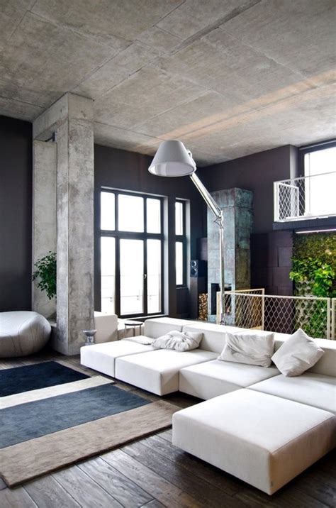 20 Concrete Living Room Design Ideas Decoholic