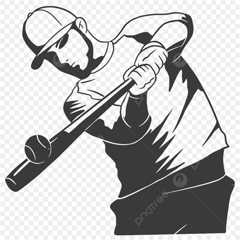 Baseballism Silhouette Png Images Baseball Sport Vector Sport Drawing