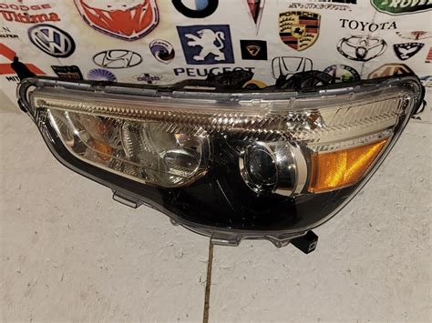 2011 2019 Mitsubishi Outlander Sport Headlight Halogen Genuine LH Left