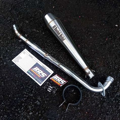 Jual Knalpot Racing Brs Originla Suara Adem Bass Low Adem Ayem Aman